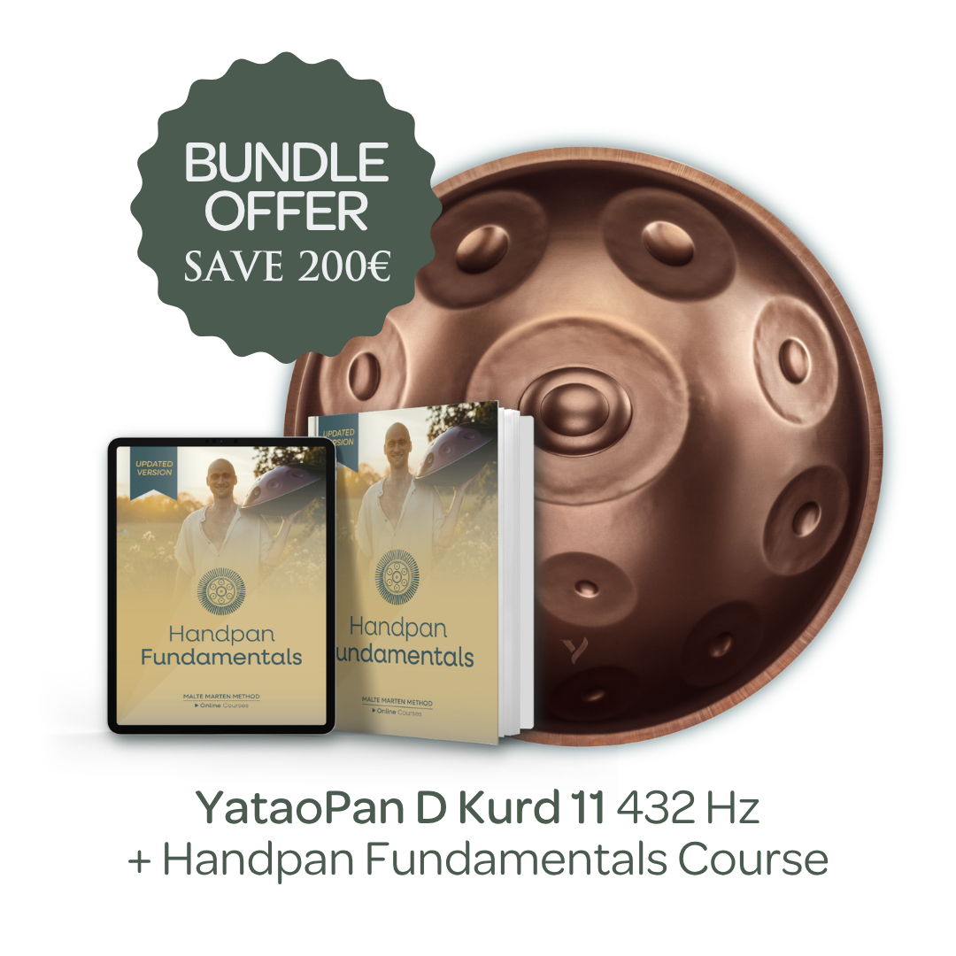 パンドラ YataoPan D Kurd 11 432 Hz - Beginner Bundle – Yatao Handpan Shop