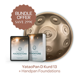 YataoPan D Kurd 13 + Handpan Fundamentals Online Course Bundle