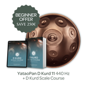 YataoPan D Kurd 10 + Handpan Fundamentals Online Course Bundle