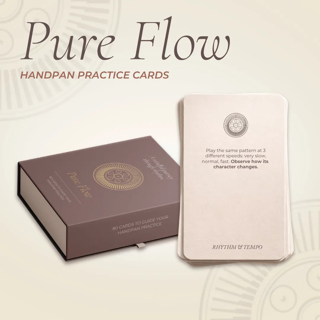 Pure Flow Handpan Practice Cards – Inspiration & creativity on 80 cards ...
