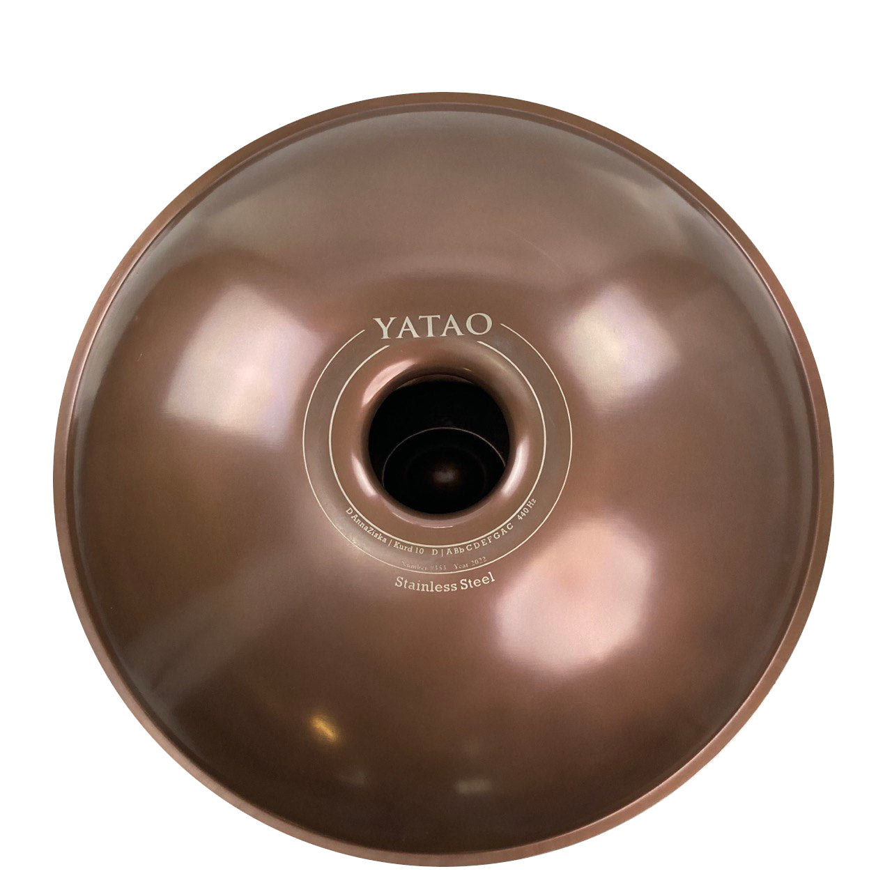 Handpan YataoPan D Kurd Bottomside